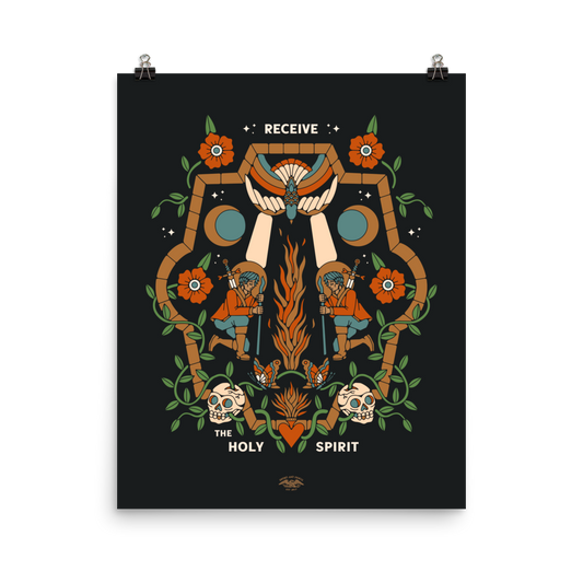 Receive the Holy Spirit 16x20 Matte Poster