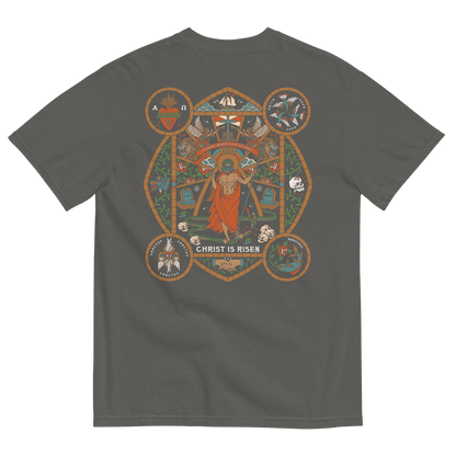 Christ is Risen Heavyweight Tee